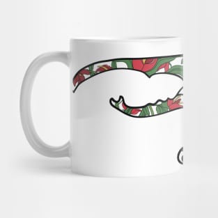 Floral beetle Mug